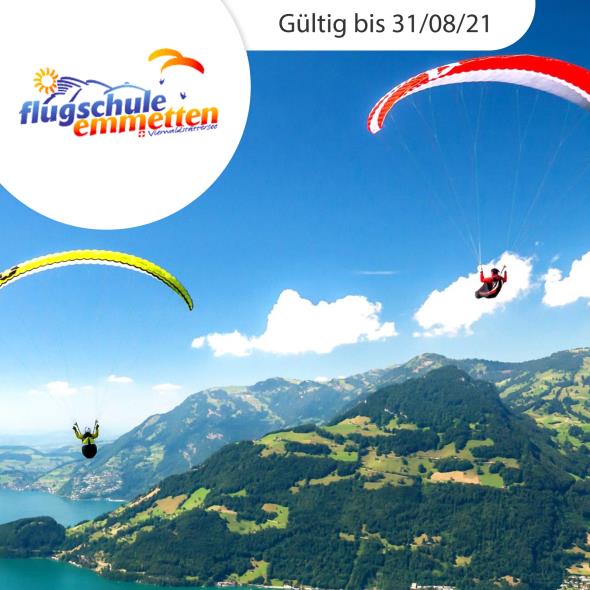 Kurs für das Gleitschirmfliegen