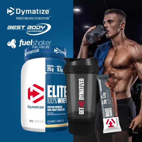 Dymatize, Best Body, Fuelshaker