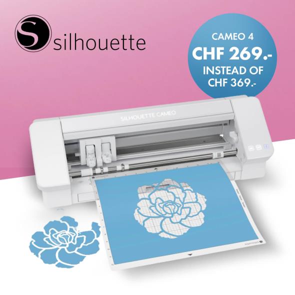 Silhouette Schneideplotter Cameo 4 - Weiss