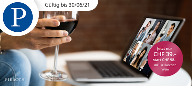 Online-Weinprobe inkl. 4 Flaschen