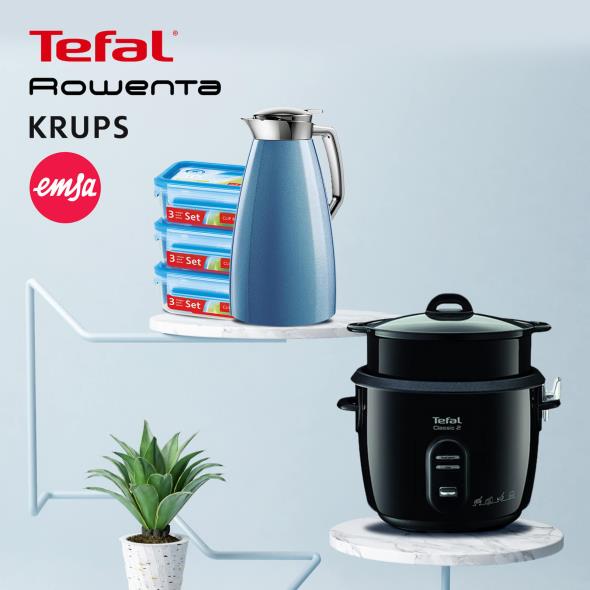 Tefal, Rowenta, Krups, Emsa