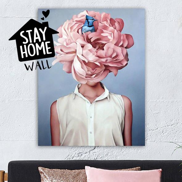 Stay Home Wall