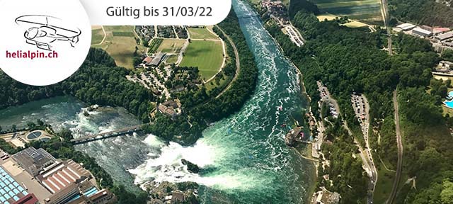 Helikopterrundflug zum Rheinfall 