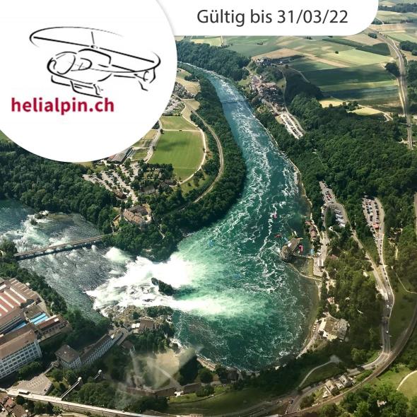 Helikopterrundflug zum Rheinfall 