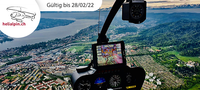 Helikopterrundflug um Zürichsee