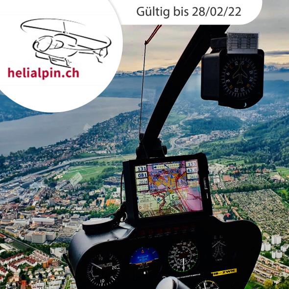 Helikopterrundflug um Zürichsee