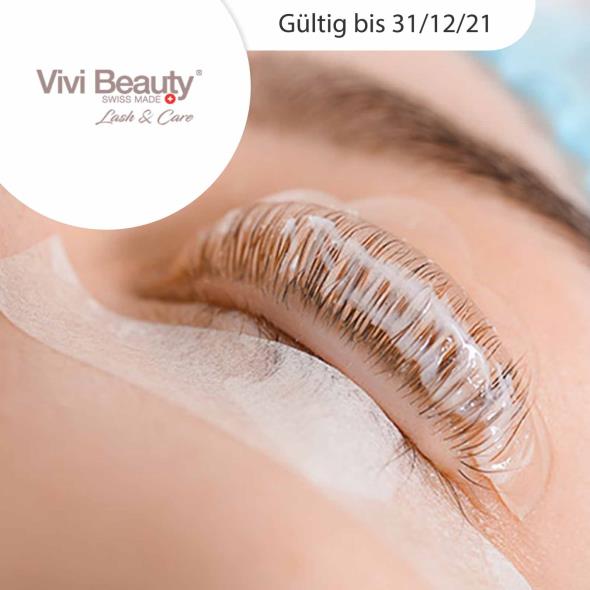 Lashlifting mit färben