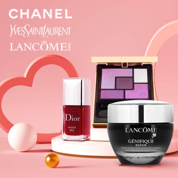 Chanel, Yves Saint Laurent, Lancôme