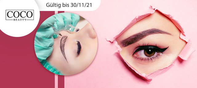 Microblading inkl. Nachbehandlung