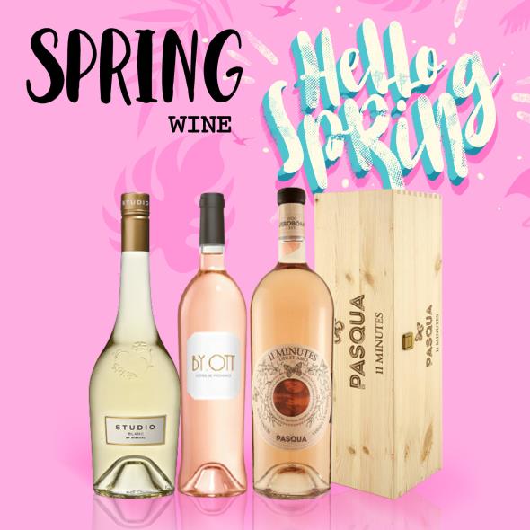 HELLO SPRING!- Rosé & White Wine