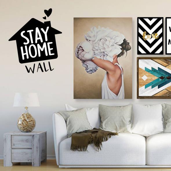 Stay at Home Wall