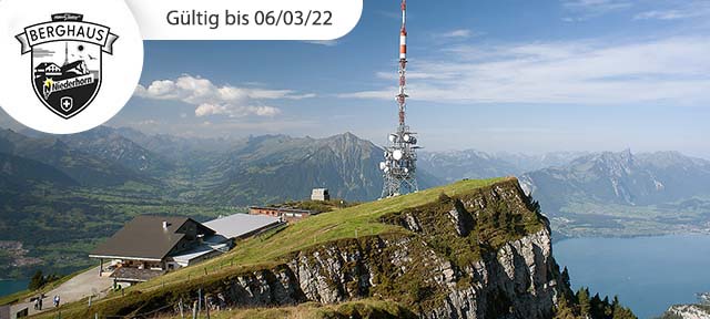 Bergerlebnis auf dem Niederhorn