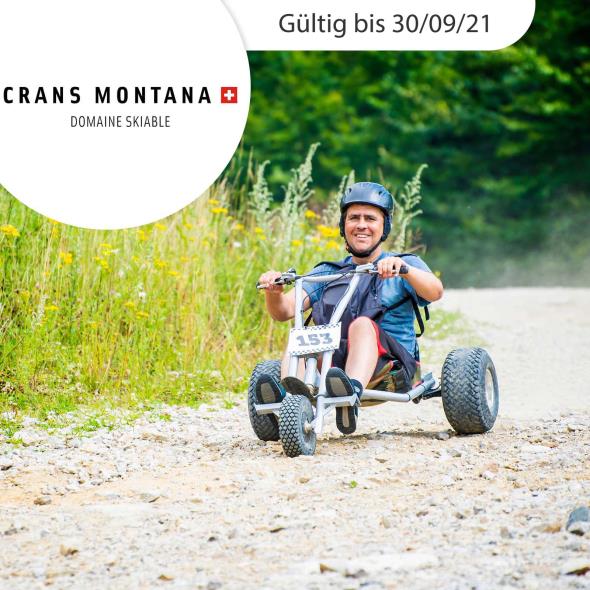 Mountain Karting: Arnouva-Montana-Abstieg