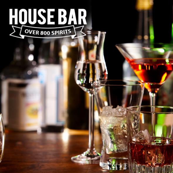 House Bar over 800 Spirits