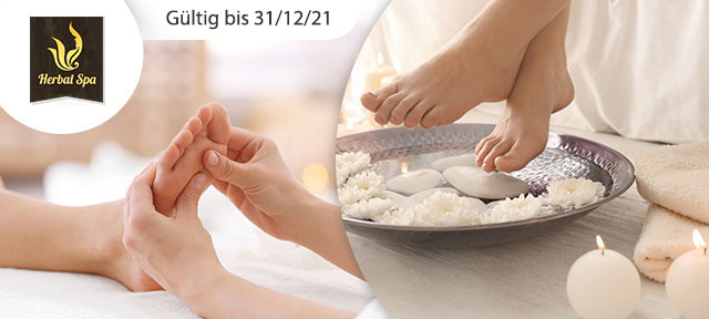 Spa-Pédicure mit Bein-/Fussmassage