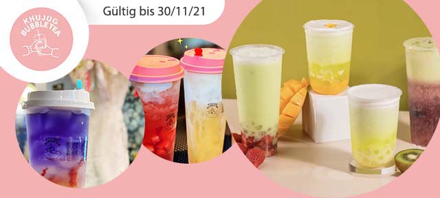 Bubble Tea nach Wahl