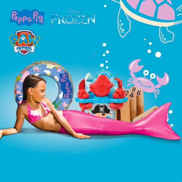 Peppa Pig, Disney Frozen, Paw Patrol