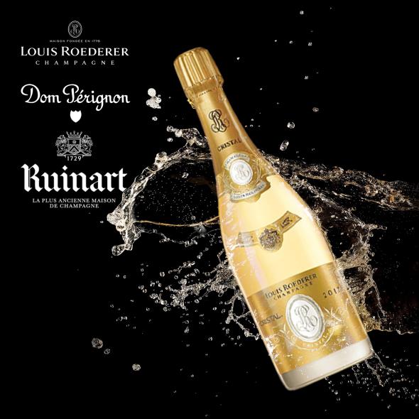 Louis Roederer, Dom Pérignon, Ruinart