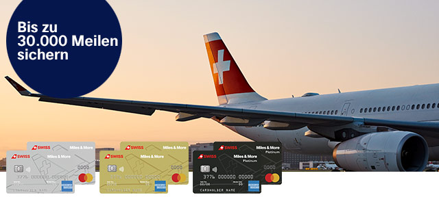 SWISS Miles & More Kreditkarten