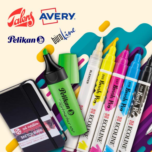 Talens, Avery, Pelikan, Büroline