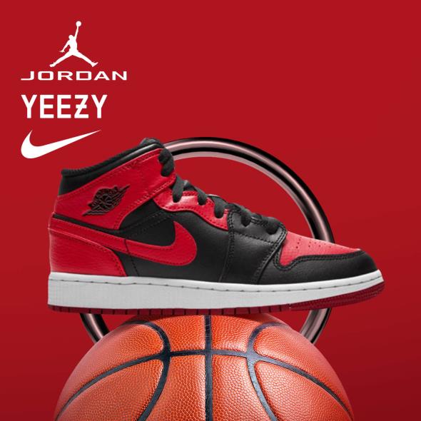Jordan, Yeezy, Nike