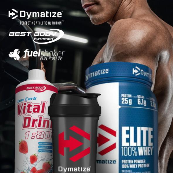 Dymatize, Best Body, Fuel Shaker