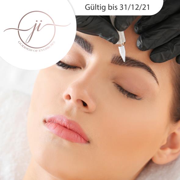 Micropigmentation der Augenbrauen 