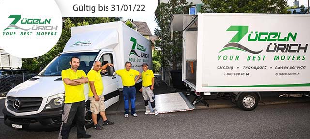 Professioneller Zügelservice 