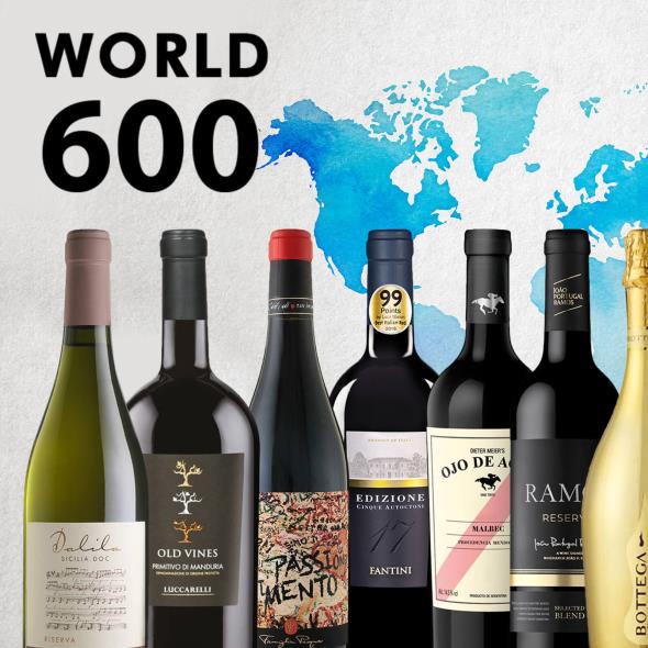 World of 600 Wines