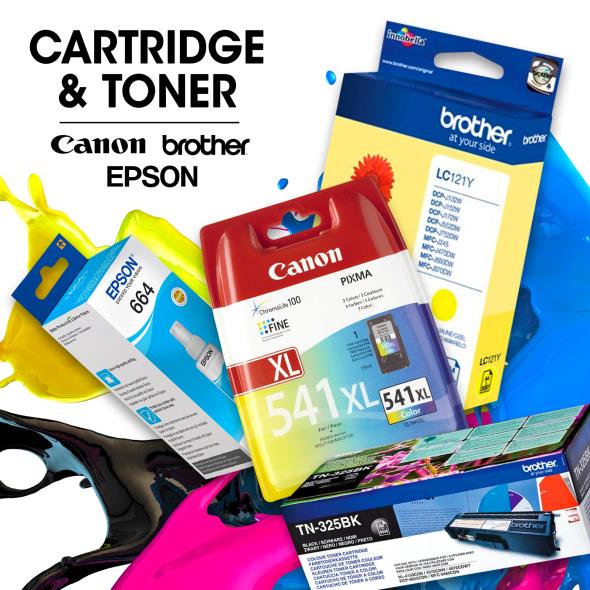 Canon, Brother, Epson