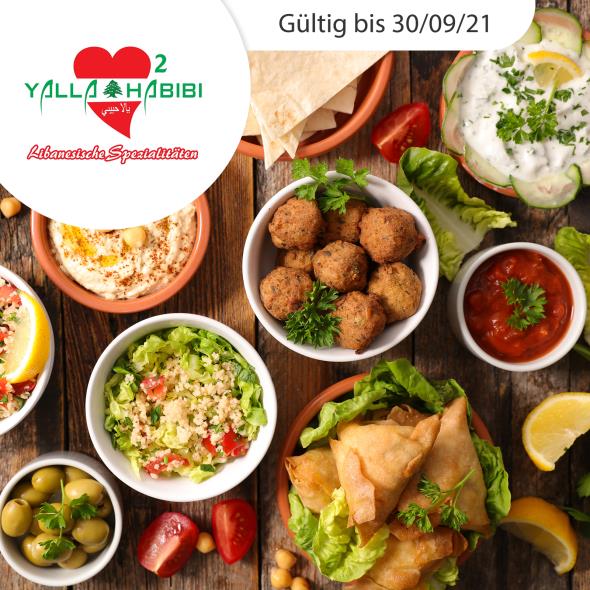 Libanesisches 4-Gang-Mezze-Menü