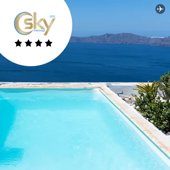 Traumblick in Santorini