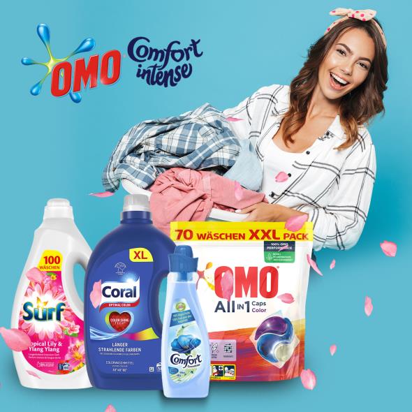 OMO, CORAL, COMFORT