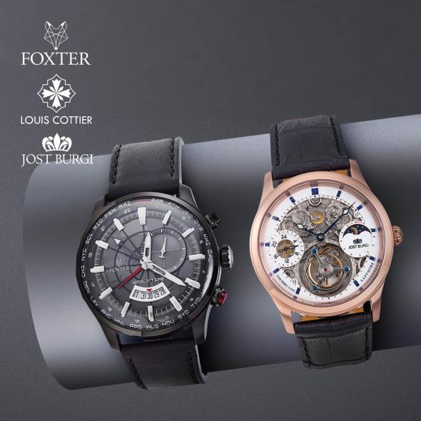 Foxter, Louis Cottier, Jost Burgi
