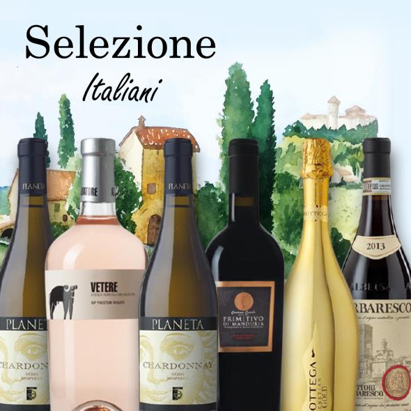 Selezione vini italiani
