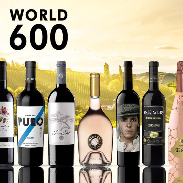World of 500 Wines