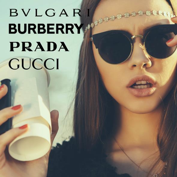 Bvlgari, Burberry, Prada, Gucci
