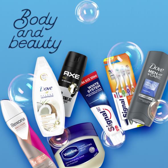 Signal - Rexona - Dove - Axe