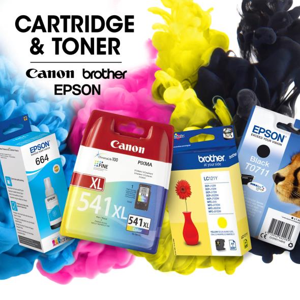 Canon, Brother, Epson