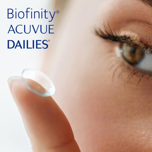 Acuvue, Dailies, Biofinity