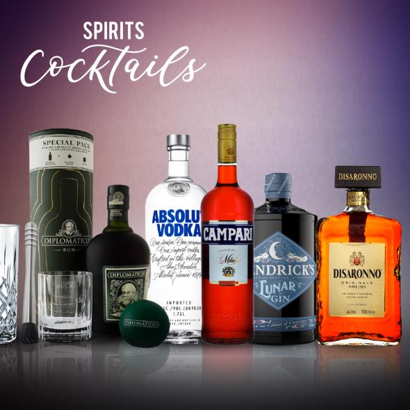 Spirits for Cocktails