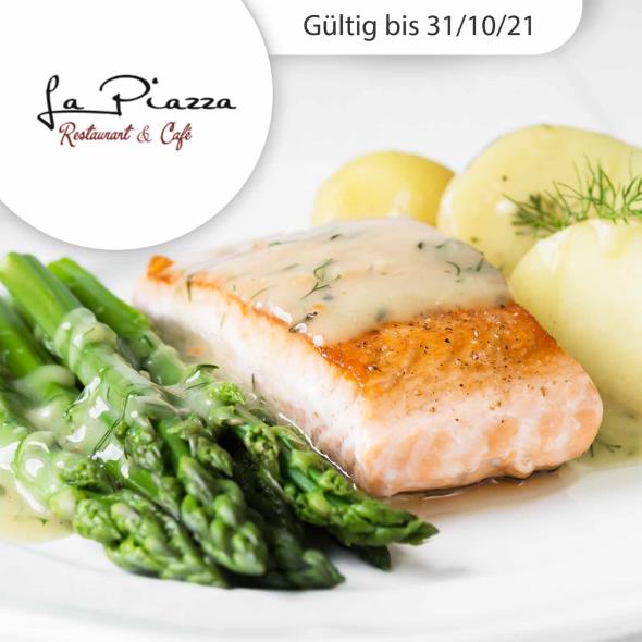 3-Gang-Menü mit Fisch 