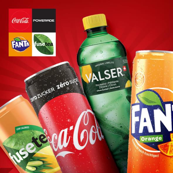 Cola - Fanta - Fusetea - Valser - Monster