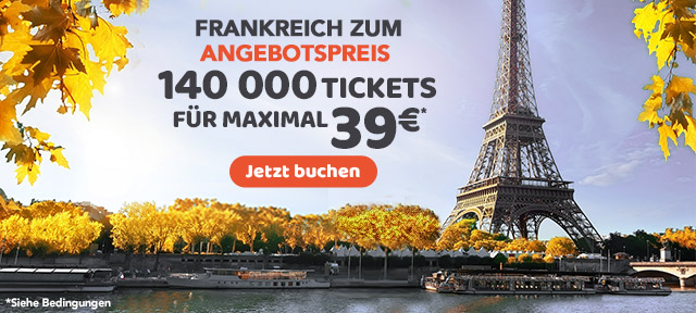 Frankreich zum Angebotspreis