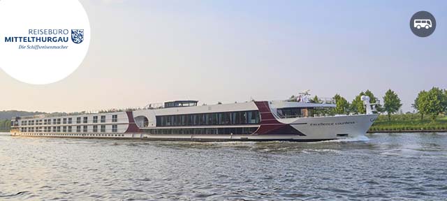 3-tägige Rhein-Flusskreuzfahrt