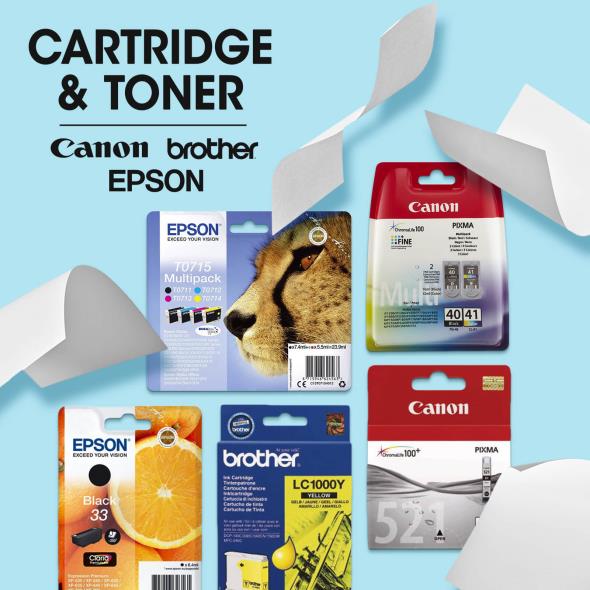Canon, Brother, Epson