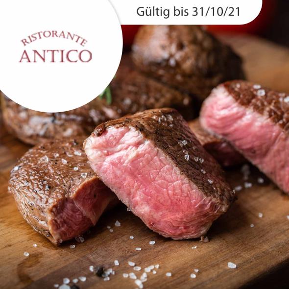 3-Gang-Menü mit Rindsfilet 
