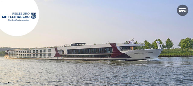 3-tägige Rhein-Flusskreuzfahrt