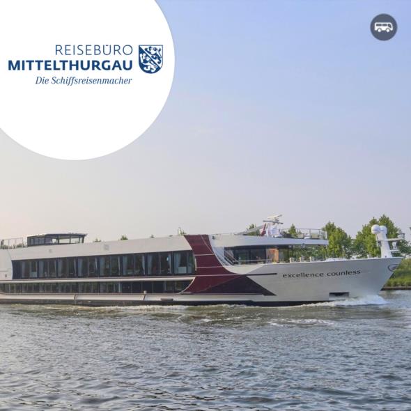 3-tägige Rhein-Flusskreuzfahrt