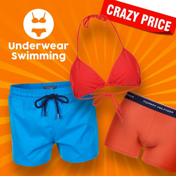 Crazy Sale Underwear & Swimwear